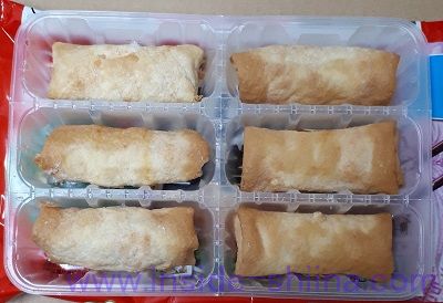 ニチレイ パリパリの春巻見た目