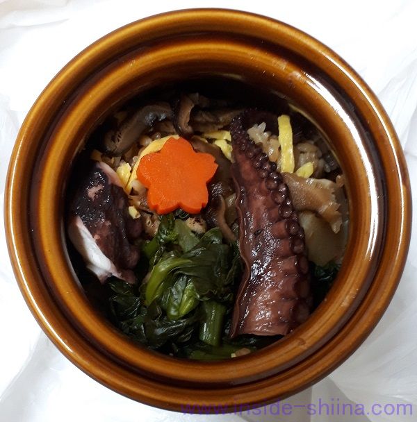 淡路屋 ひっぱりだこ飯 見た目と味の感想（口コミ）！