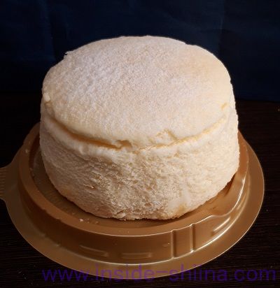 しろふわチーズスフレ(セブン)見た目