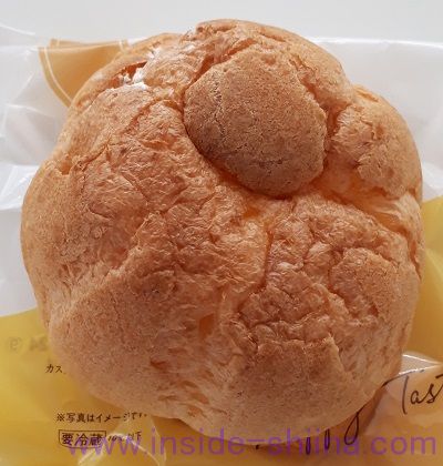 たっぷりクリームのダブルシュー見た目