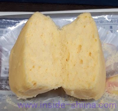 ブランのチーズ蒸しケーキ～北海道産クリームチーズ～2個入断面