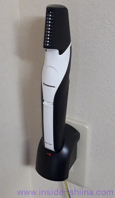 身体のバリカン！パナソニックボディトリマー（白）「ER-GK60-W