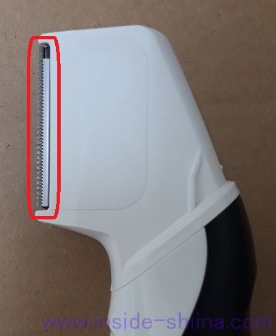 パナソニック「ER-GK60-W」取り外し方２