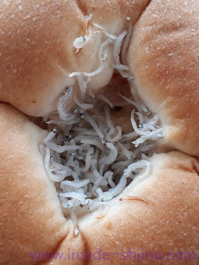 ブランのしらすチーズパンしらす