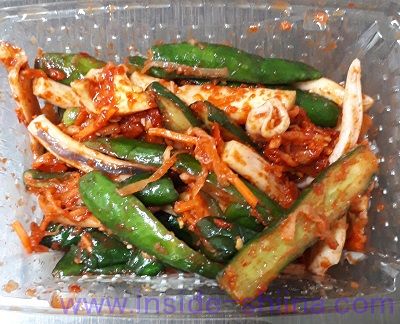 海鮮キムチ見た目