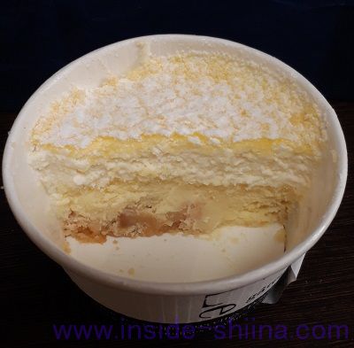 贅沢フロマージュのケーキ中身