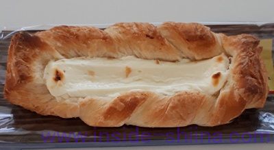 コク豊かな北海道クリームチーズのデニッシュ（ファミマ）見た目