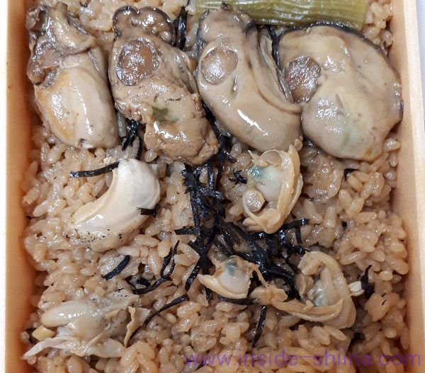 氏家かきめしの炊き込みご飯