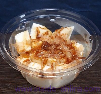 鰹だし醤油で食べる！おつまみ長芋（セブン）見た目