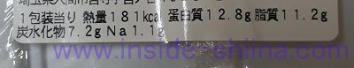 ゴーヤチャンプルー(セブン) カロリー 糖質