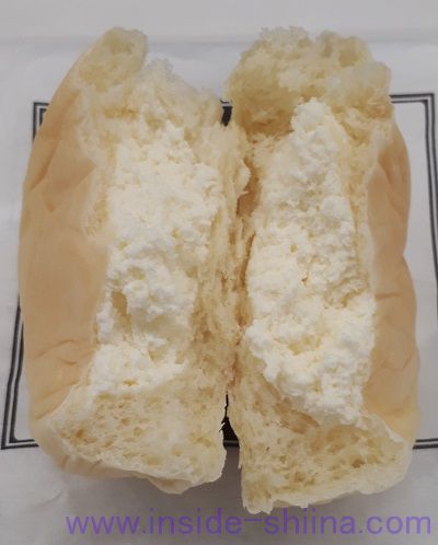 岡山 生クリームぱん(清水屋) 中身