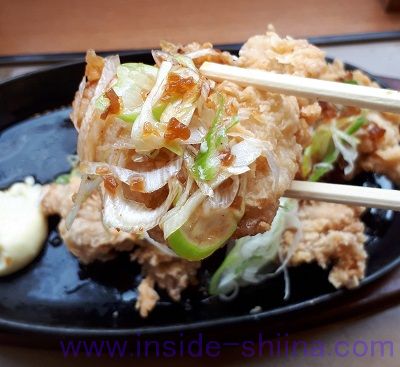 やみつき油淋鶏定食（やよい軒） カロリー 糖質