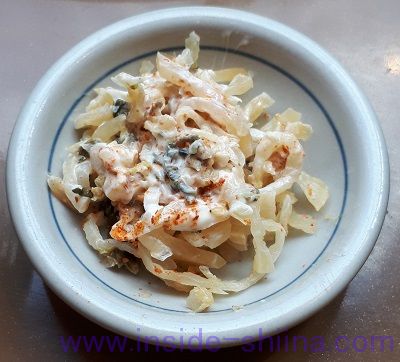 やよい軒 卓上 漬物 マヨネーズ 七味