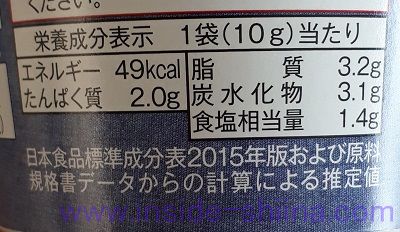 揚げなすとねぎのおみそ汁（ローソン） カロリー 糖質