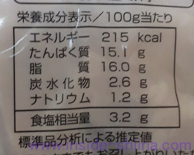 角切りベーコン カロリー 糖質