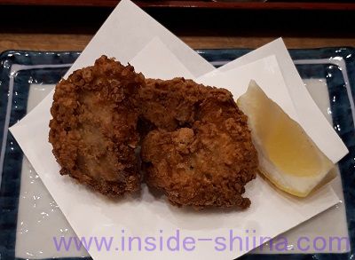 真ふぐの唐揚(磯丸水産) 見た目