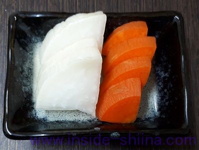 漬けもん屋のぬか床と大根とニンジン