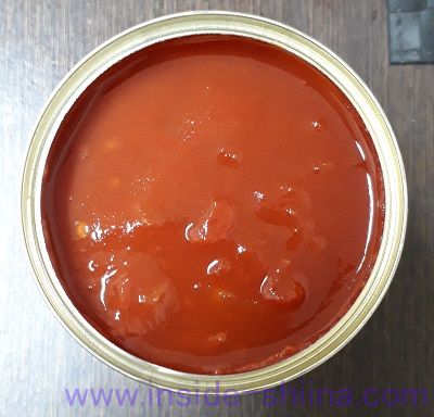 TERRA DEL SOLE CHOPPED TOMATOES 見た目