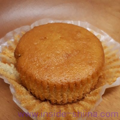 無印の糖質オフ 糖質10g以下のお菓子 バナナマフィン（Banana Muffin）税込120円 見た目
