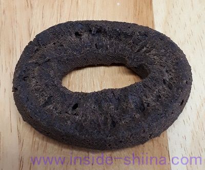 無印の糖質オフ 糖質10g以下のお菓子 チョコドーナツ（Chocolate Doughnut）税込120円 見た目