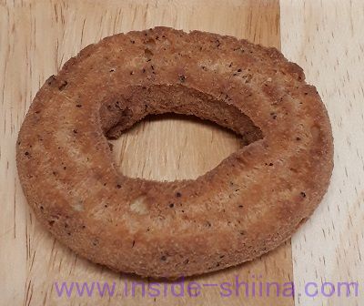 無印の糖質オフ 糖質10g以下のお菓子 紅茶ドーナツ（Tea Doughnut）税込120円 見た目