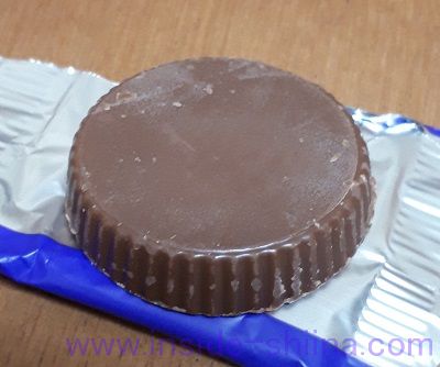 ATKINS社のピーナッツバターカップの味の感想（口コミ）と見た目