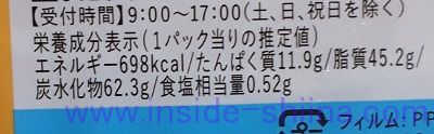 しあわせスフレロール カロリー 糖質