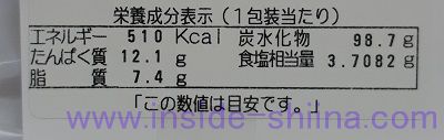 平泉うにごはんのカロリー、糖質、脂質は?
