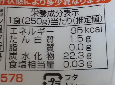新潟県産こしひかり白がゆ カロリー 糖質