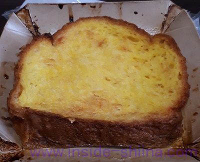ふわふわ、とろとろのフレンチトースト（ローソン） 見た目