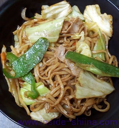 札幌すみれ監修 まかない焼きそば 見た目