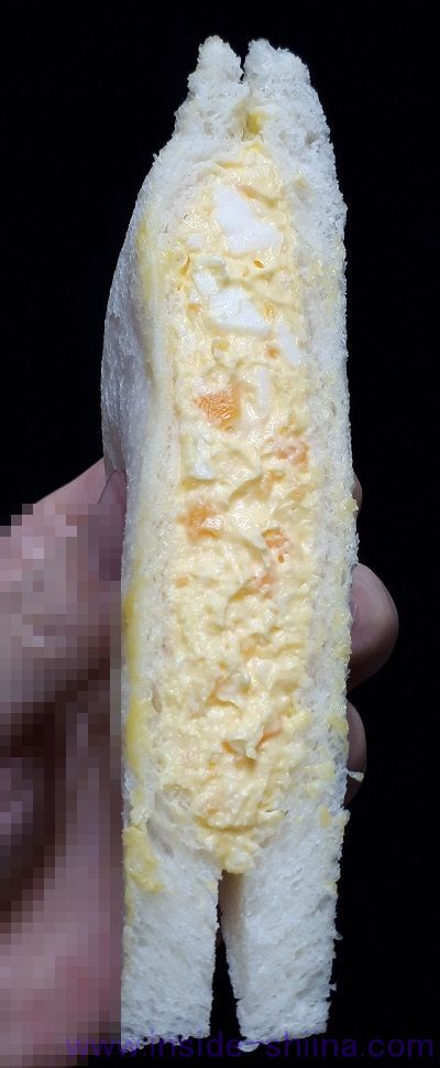こだわりたまごサンド（イトーヨーカドー） 見た目
