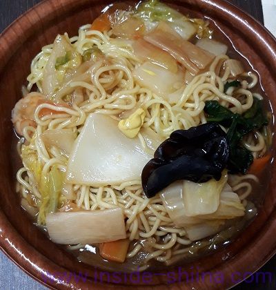 あんかけ焼きそば（ファミマ） 見た目