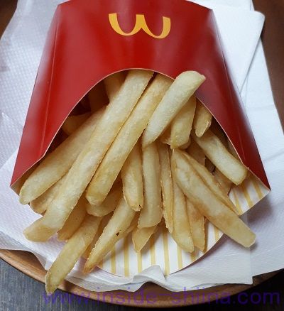 マックフライポテト（Mサイズ） カロリー 糖質