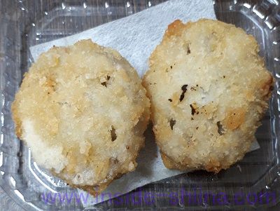 れんこんとつくねの肉厚フライ