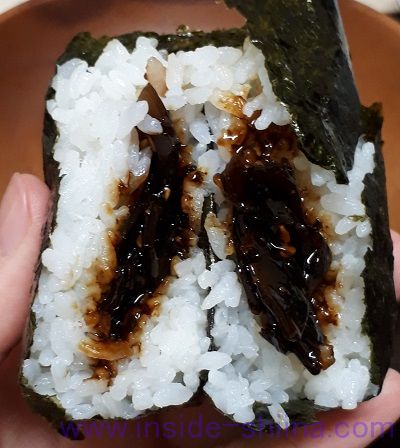 いつものおにぎり日高昆布（ミニストップ） 中身