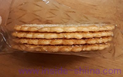 東ハトのお菓子、ハーベストの4枚入り