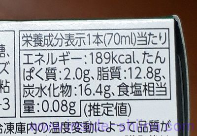 至福のミルク（よつ葉） カロリー 糖質