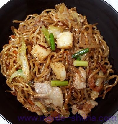 焦がし醤油焼きそば