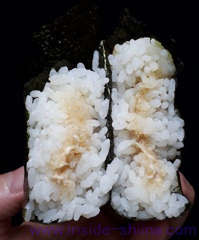 ツナマヨネーズおにぎり（ミニストップ） 中身