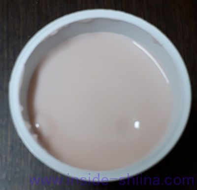 いちご牛乳プリン 見た目