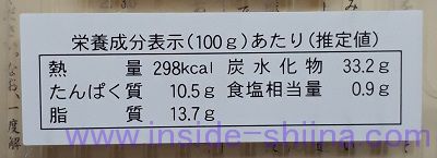 角煮まんじゅうのカロリーと糖質！