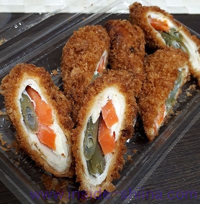 鶏肉野菜チーズカツ