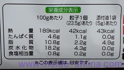 大阪王将 羽根つきカレーぎょうざ12個入 カロリー 糖質