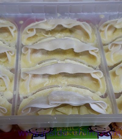 大阪王将 羽根つきカレーぎょうざ12個入 中身