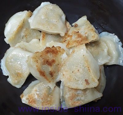 大阪王将 堅焼きつまみ餃子216g 出来上がり