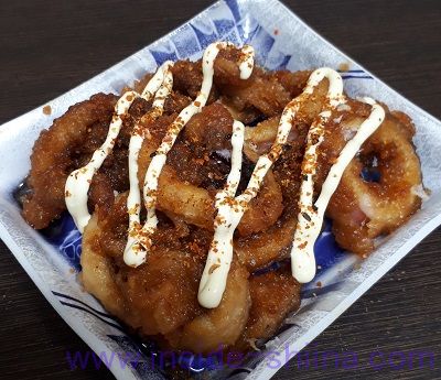 真いか唐揚げ 七味 マヨネーズ