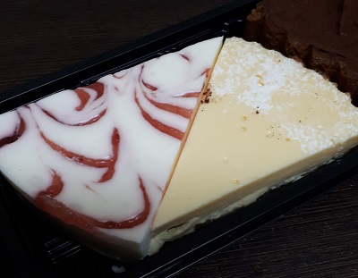 レアチーズケーキとNYチーズケーキ