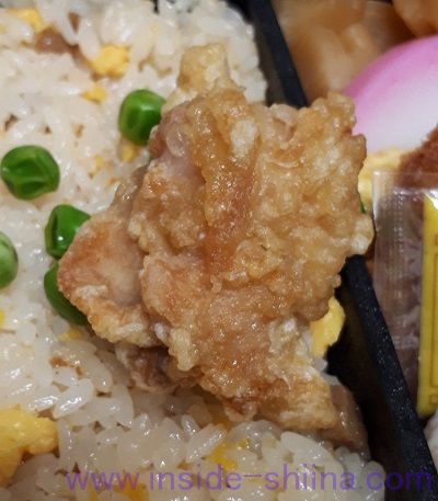 崎陽軒 シウマイ炒飯弁当 唐揚げ