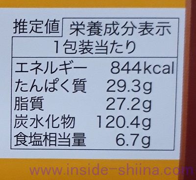 崎陽軒 シウマイ炒飯弁当のカロリー、糖質、脂質は！